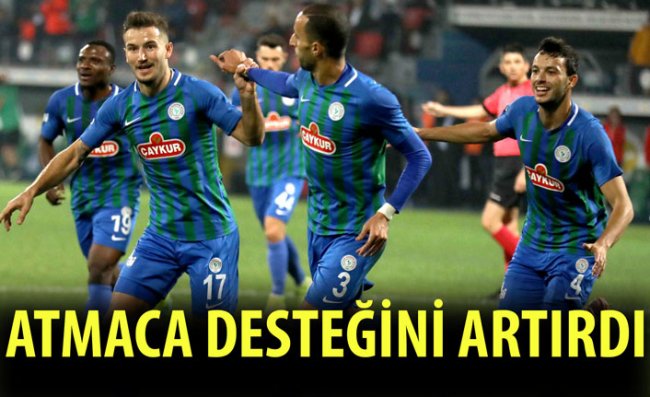 Çaykur Rizespor, Desteğini 1,5 Milyon Liraya Çıkardı