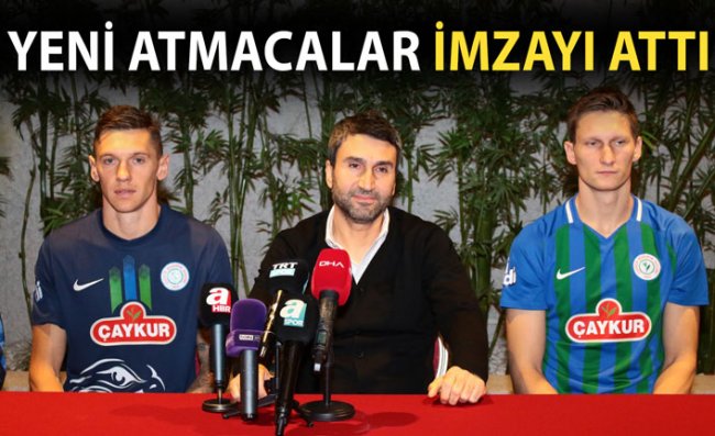 Çaykur Rizespor'da Çifte İmza
