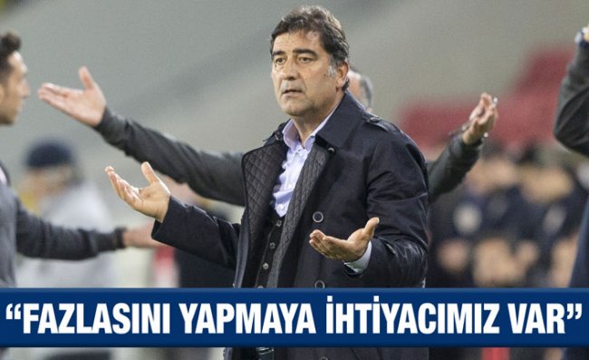 Karaman: Kaybettiğimiz İçin Üzgünüz