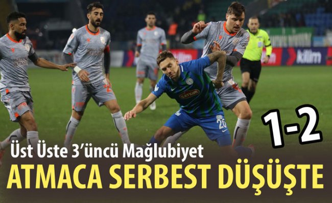 Çaykur Rizespor 90'da Yıkıldı: 1-2