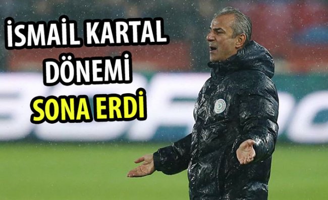Çaykur Rizespor'da İsmail Kartal İstifa Etti