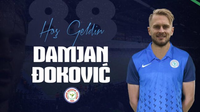 Damjan Dokovic Rizespor'da!..