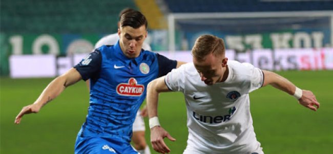 Rizespor Vurdu Vuruldu! 1 - 1