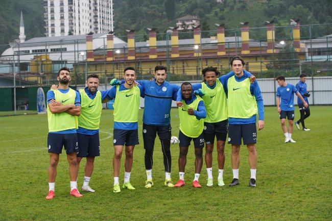 Ç.RİZESPOR, BAŞAKŞEHİR HAZIRLIKLARINI SÜRDÜRDÜ
