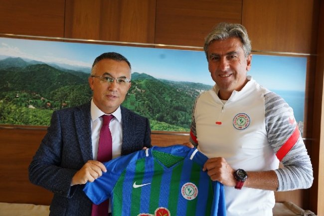 Vali Kemal Çeber'den Çaykur Rizespor'a Ziyaret