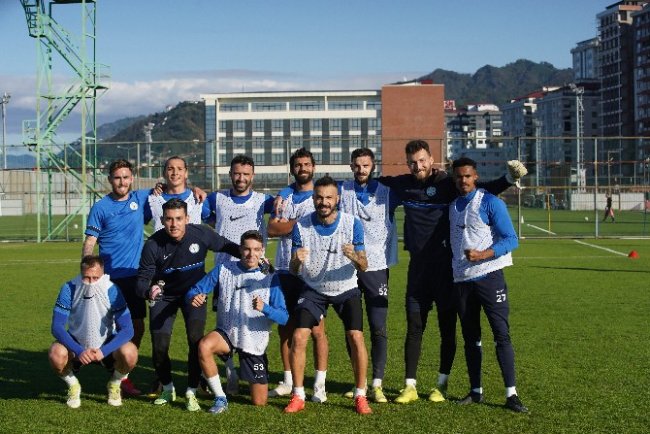 Çaykur Rizespor, Konyaspor maçı hazırlıklarını sürdürdü