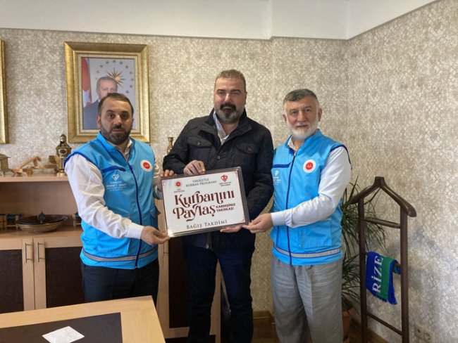 Vekaletle Kurban Bağışı Kampanyasına Çaykur Rizespor’dan Destek